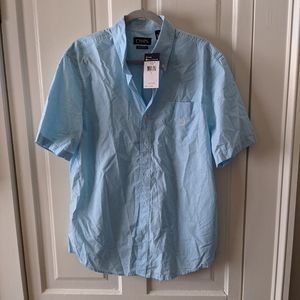 NWT Chaps Short Sleeve Button Down
